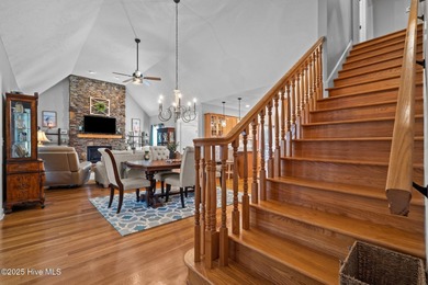 Beautiful custom-Bill Seldomridge built home showcasing serene on Beacon Ridge Golf and Country Club in North Carolina - for sale on GolfHomes.com, golf home, golf lot