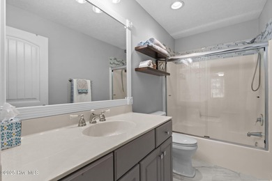 Beautiful custom-Bill Seldomridge built home showcasing serene on Beacon Ridge Golf and Country Club in North Carolina - for sale on GolfHomes.com, golf home, golf lot