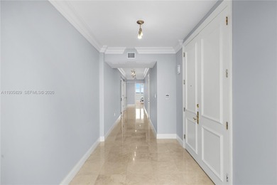 Step into this beautiful unit through a private foyer and be on Turnberry Isle Resort and Club in Florida - for sale on GolfHomes.com, golf home, golf lot