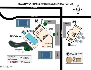 Beautifully maintained and fully furnished 1-bed, 1-bath home on Roadhaven Golf Course in Arizona - for sale on GolfHomes.com, golf home, golf lot