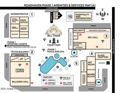 Beautifully maintained and fully furnished 1-bed, 1-bath home on Roadhaven Golf Course in Arizona - for sale on GolfHomes.com, golf home, golf lot