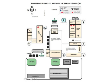 Step into this beautifully maintained & fully furnished on Roadhaven Golf Course in Arizona - for sale on GolfHomes.com, golf home, golf lot
