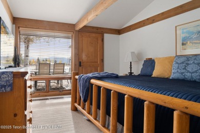 This beautifully updated two-bedroom, two-bath townhome with a on Jackson Hole Golf and Tennis Club in Wyoming - for sale on GolfHomes.com, golf home, golf lot