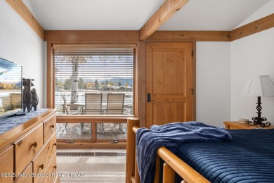 This beautifully updated two-bedroom, two-bath townhome with a on Jackson Hole Golf and Tennis Club in Wyoming - for sale on GolfHomes.com, golf home, golf lot