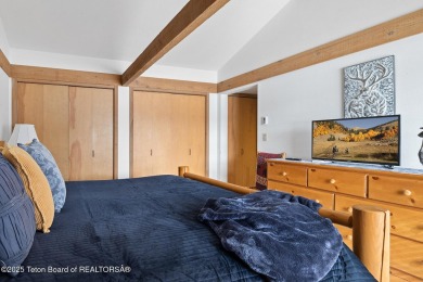 This beautifully updated two-bedroom, two-bath townhome with a on Jackson Hole Golf and Tennis Club in Wyoming - for sale on GolfHomes.com, golf home, golf lot
