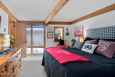This beautifully updated two-bedroom, two-bath townhome with a on Jackson Hole Golf and Tennis Club in Wyoming - for sale on GolfHomes.com, golf home, golf lot