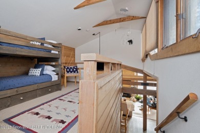 This beautifully updated two-bedroom, two-bath townhome with a on Jackson Hole Golf and Tennis Club in Wyoming - for sale on GolfHomes.com, golf home, golf lot