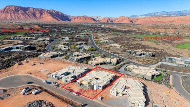 With sweeping views and detailed attention to architecture and on Entrada at Snow Canyon in Utah - for sale on GolfHomes.com, golf home, golf lot