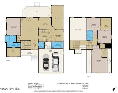 Quaint coastal charm meets comfortable living in this on Members Club At St. James Plantation in North Carolina - for sale on GolfHomes.com, golf home, golf lot