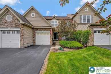 Carefree Pocono Living! Desirable Country Club Townhome Offering on Country Club of the Poconos Golf Course in Pennsylvania - for sale on GolfHomes.com, golf home, golf lot