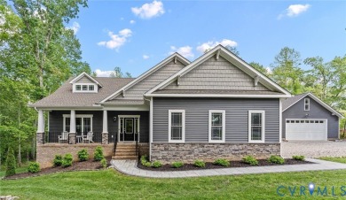 Better-than-new 4-bedroom, 3.5-bath home on 3.37 acres in on Mill Quarter Plantation Country Club in Virginia - for sale on GolfHomes.com, golf home, golf lot