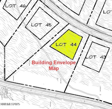 5.48 acres, lot 44, has great views and is minimally sloped on Genoa Lakes Golf Club - Lakes Course in Nevada - for sale on GolfHomes.com, golf home, golf lot