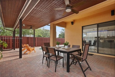 Stunning corner-lot home built in 2012, featuring modern design on Fontainebleau Golf Course in Florida - for sale on GolfHomes.com, golf home, golf lot