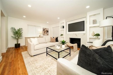 Stunning totally renovated classic center entrance brick on Detroit Golf Club  in Michigan - for sale on GolfHomes.com, golf home, golf lot