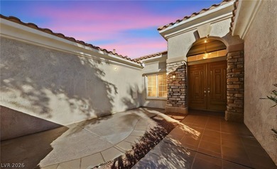 VALLEY AND STRIP VIEWS ~ Sought after 2,334 Sq. Ft. WINDSOR on Highland Falls Golf Club in Nevada - for sale on GolfHomes.com, golf home, golf lot