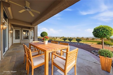 VALLEY AND STRIP VIEWS ~ Sought after 2,334 Sq. Ft. WINDSOR on Highland Falls Golf Club in Nevada - for sale on GolfHomes.com, golf home, golf lot