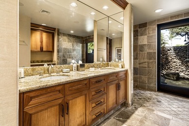 Exquisite One Ocean/Ke Kailani home only steps from the stunning on Waikoloa Beach Resort Golf Course in Hawaii - for sale on GolfHomes.com, golf home, golf lot