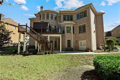 Welcome to 2230 Cambridge Hill Court, an elegant 3-story home on Hamilton Mill Golf Club in Georgia - for sale on GolfHomes.com, golf home, golf lot