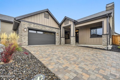 Built in 2023, this 4-bedroom, 3-bath, 2,448 sq ft luxury home on Silver Oak Golf Course in Nevada - for sale on GolfHomes.com, golf home, golf lot