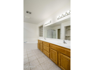 Best golf view in the community. Newer roof, newer AC, and fresh on Sunland Springs Golf Course  in Arizona - for sale on GolfHomes.com, golf home, golf lot