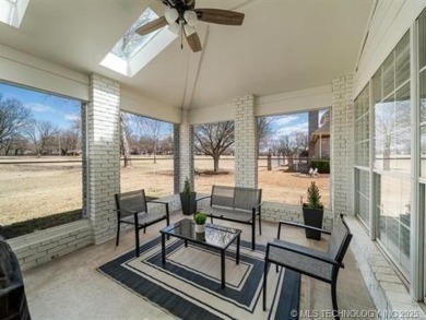 Beautifully Updated Full Brick Home backing to the 16th Hole of on  in Oklahoma - for sale on GolfHomes.com, golf home, golf lot