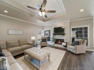 Beautifully Updated Full Brick Home backing to the 16th Hole of on  in Oklahoma - for sale on GolfHomes.com, golf home, golf lot