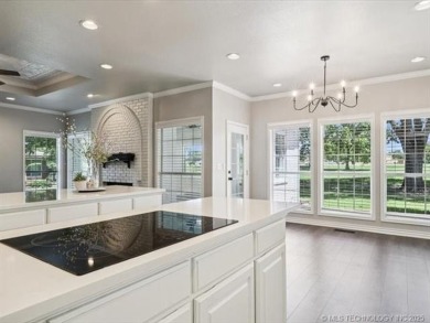 Beautifully Updated Full Brick Home backing to the 16th Hole of on  in Oklahoma - for sale on GolfHomes.com, golf home, golf lot