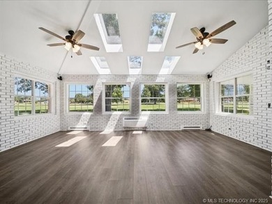 Beautifully Updated Full Brick Home backing to the 16th Hole of on Indian Springs Country Club in Oklahoma - for sale on GolfHomes.com, golf home, golf lot