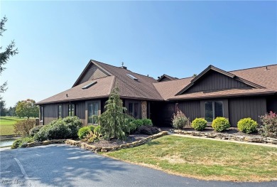 This modern ranch cluster home set on the 10th fairway has on  in Ohio - for sale on GolfHomes.com, golf home, golf lot