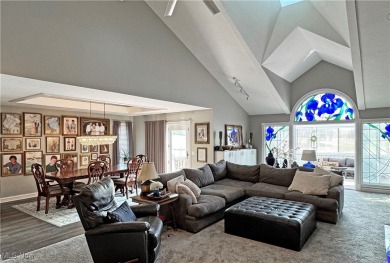 This modern ranch cluster home set on the 10th fairway has on  in Ohio - for sale on GolfHomes.com, golf home, golf lot