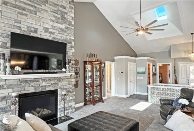 This modern ranch cluster home set on the 10th fairway has on  in Ohio - for sale on GolfHomes.com, golf home, golf lot