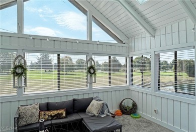 This modern ranch cluster home set on the 10th fairway has on  in Ohio - for sale on GolfHomes.com, golf home, golf lot