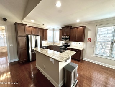 This all-brick, well-maintained, ranch home is located just on Magnolia Greens Golf Plantation in North Carolina - for sale on GolfHomes.com, golf home, golf lot