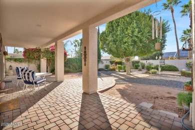 Highly sought-after floor plan is situated on a quiet on Oakwood Golf Club  in Arizona - for sale on GolfHomes.com, golf home, golf lot