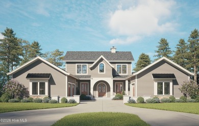 This thoughtfully designed home built by local builders on Pinehurst  No. 6 Golf Course in North Carolina - for sale on GolfHomes.com, golf home, golf lot