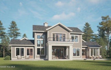 This thoughtfully designed home built by local builders on Pinehurst  No. 6 Golf Course in North Carolina - for sale on GolfHomes.com, golf home, golf lot