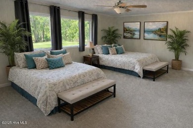 Updated home with one of the best golf front views on the market on Pinehurst Resort and Country Club in North Carolina - for sale on GolfHomes.com, golf home, golf lot