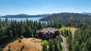 Overlooking the Sanders Beach neighborhood and Coeur d'Alene on Coeur D Alene Resort Golf Course in Idaho - for sale on GolfHomes.com, golf home, golf lot