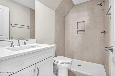 NOW READY TO CALL HOME! The Krystal's Retreat by Howard Builders on Lockwood Folly Country Club in North Carolina - for sale on GolfHomes.com, golf home, golf lot