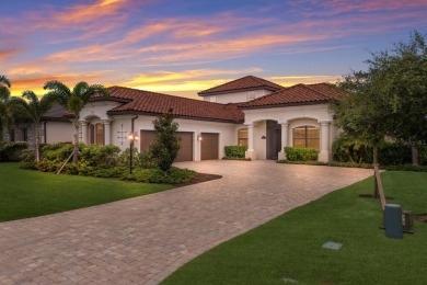 Welcome to 5569 Mulligan Way, an extraordinary two-story on Lakewood National Golf Club in Florida - for sale on GolfHomes.com, golf home, golf lot