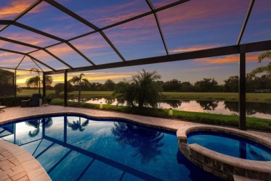 Welcome to 5569 Mulligan Way, an extraordinary two-story on Lakewood National Golf Club in Florida - for sale on GolfHomes.com, golf home, golf lot