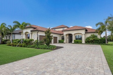 Welcome to 5569 Mulligan Way, an extraordinary two-story on Lakewood National Golf Club in Florida - for sale on GolfHomes.com, golf home, golf lot