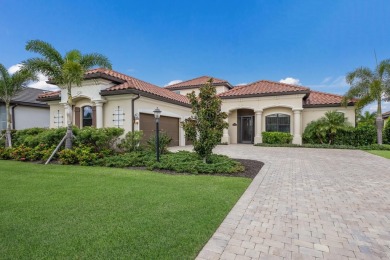 Welcome to 5569 Mulligan Way, an extraordinary two-story on Lakewood National Golf Club in Florida - for sale on GolfHomes.com, golf home, golf lot
