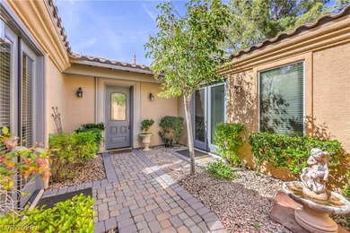 Spectacular single-story villa located on a cul-de-sac in the on Southern Highlands Golf Club in Nevada - for sale on GolfHomes.com, golf home, golf lot