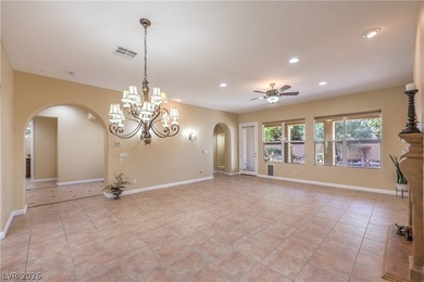 Spectacular single-story villa located on a cul-de-sac in the on Southern Highlands Golf Club in Nevada - for sale on GolfHomes.com, golf home, golf lot