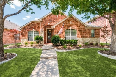 Perfectly situated in Frisco's Heritage Lakes, a gated community on Heritage Lakes - Par 3 - 9 Hole Course in Texas - for sale on GolfHomes.com, golf home, golf lot