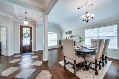 Perfectly situated in Frisco's Heritage Lakes, a gated community on Heritage Lakes - Par 3 - 9 Hole Course in Texas - for sale on GolfHomes.com, golf home, golf lot