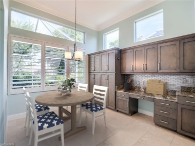 Experience breathtaking sunsets with sweeping water and golf on Estero Country Club in Florida - for sale on GolfHomes.com, golf home, golf lot