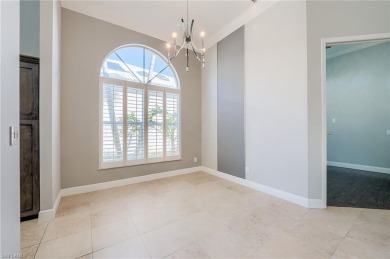 Experience breathtaking sunsets with sweeping water and golf on Estero Country Club in Florida - for sale on GolfHomes.com, golf home, golf lot