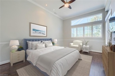 Experience breathtaking sunsets with sweeping water and golf on Estero Country Club in Florida - for sale on GolfHomes.com, golf home, golf lot
